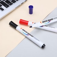 晨光(M&G)文具白板笔可擦套装 单头易擦办公会议笔(7黑+2蓝+1红) 10支/盒AWMY2232 考研